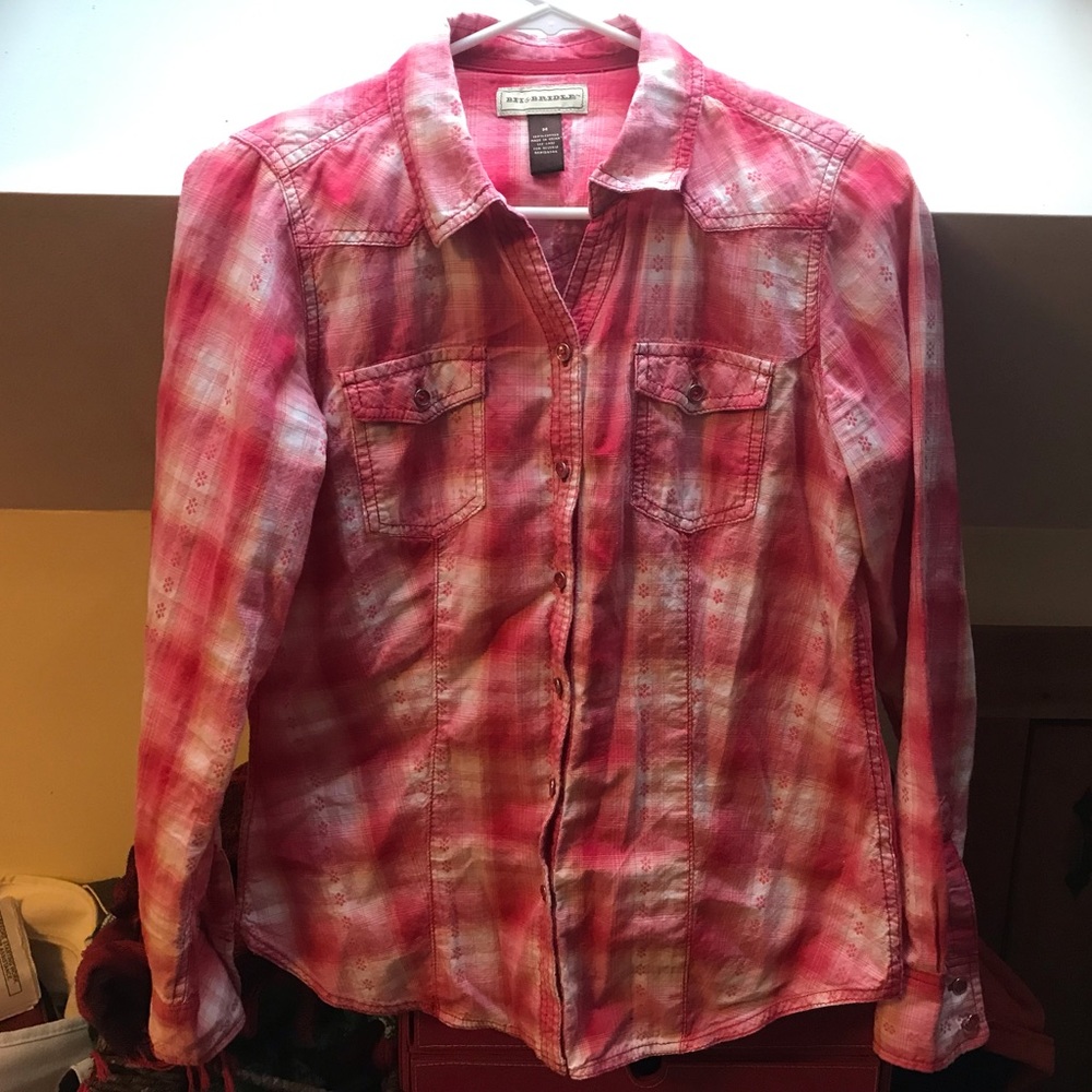 Bit and Bridle Westwrn button up shirt